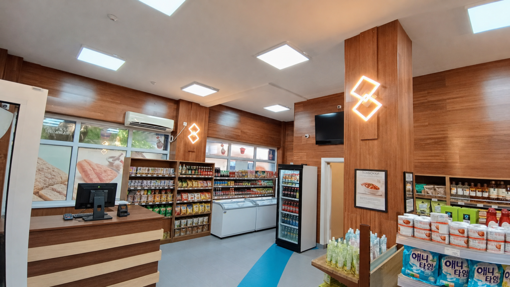 KFOOD — магазин за корейски стоки, преустройство и ремонт, изпълнени от ИЗЗИДА